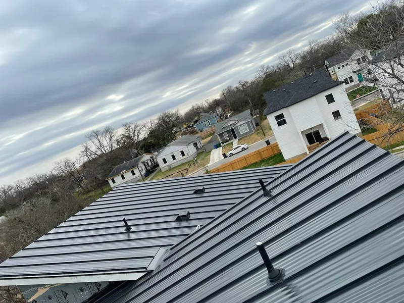 Standing seam metal roof panels with vents for Skylight Repair in Lynn